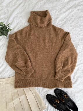 Babaton Mohair‑Merino Sweater — Size L